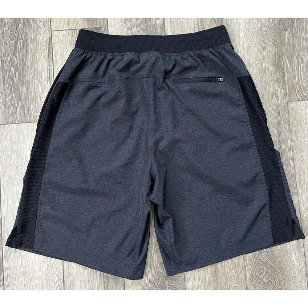 ASICS Gray Mixer Athletic Workout Shorts Mens Sz Small Pockets Lightweight